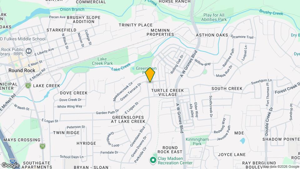 409 Greenlawn Blvd Map and Location Details