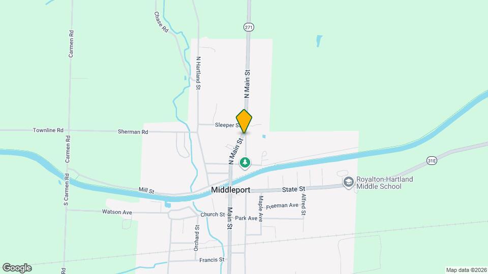 38 N Main St Map and Location Details