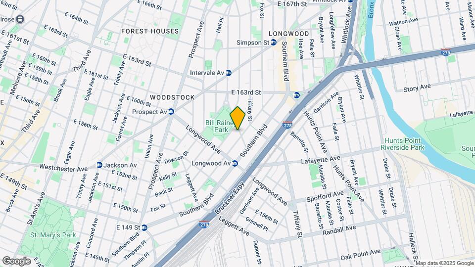 877 Intervale Ave Map and Location Details