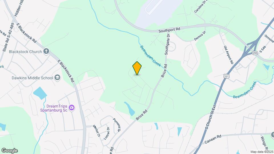 1883 Bridle Ln Map and Location Details