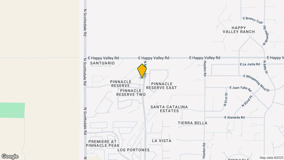 24709 N 75th Way Map and Location Details