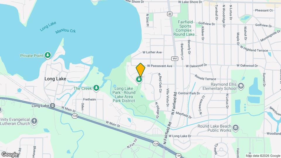 1217 N Village Dr Map and Location Details