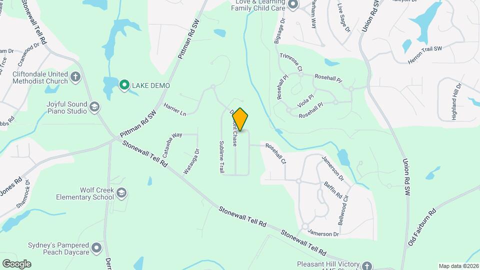 4058 Dinmont Chase Map and Location Details