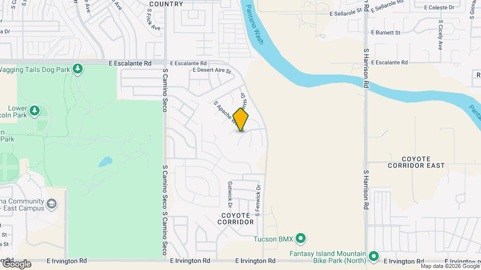 9005 E Mayberry Dr Map and Location Details