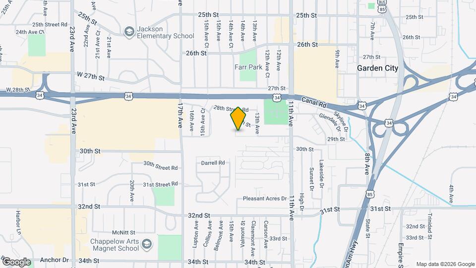 2910 14th Ave Ct Map and Location Details