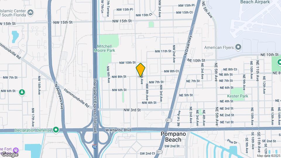 715 NW 5th Ave, Unit 3 Map and Location Details
