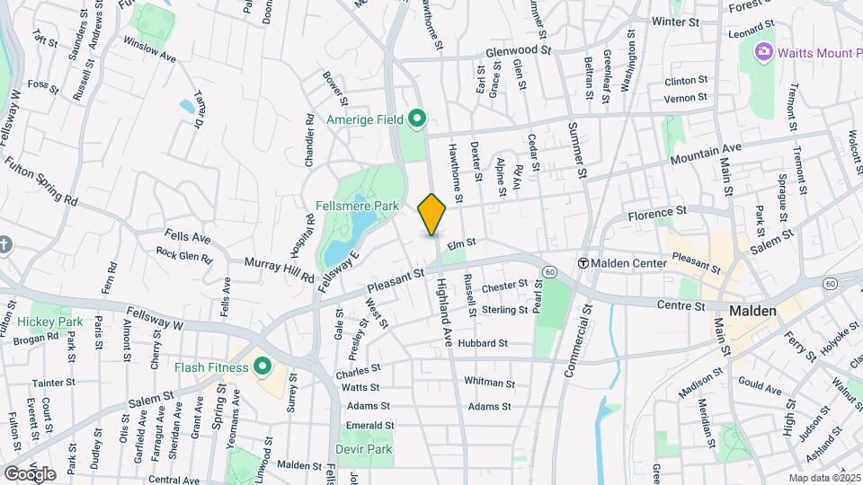 452 Highland Ave, Unit 1 Map and Location Details