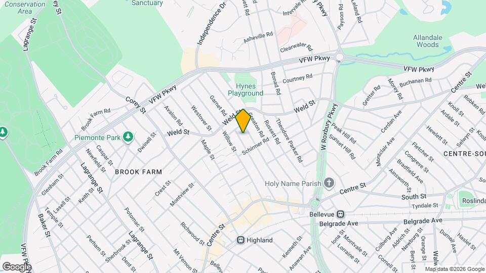 133 Redlands Rd, Unit 1 Map and Location Details