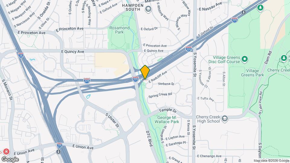 8365 E Radcliff Ave, Unit 8-59 Map and Location Details