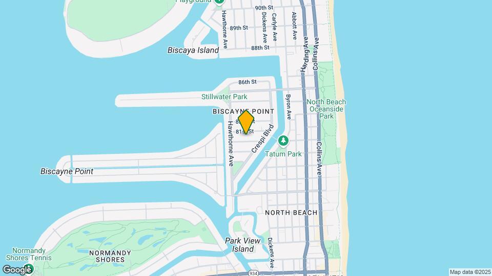 865 80th St Map and Location Details