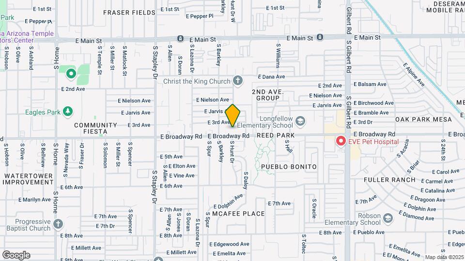 1518-1524 E Broadway Rd Map and Location Details