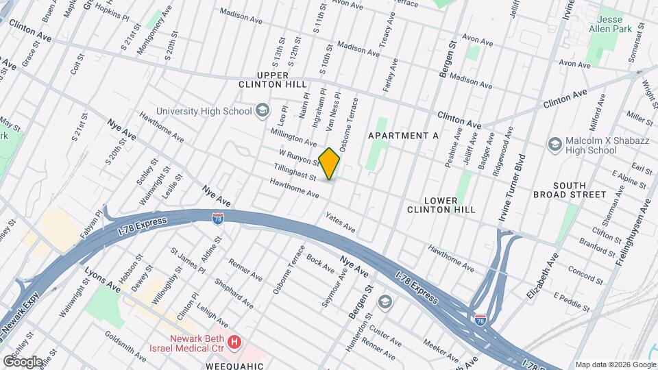 125 Osborne Terrace, Unit 125-17 Mapa y Detalles de la Ubicación