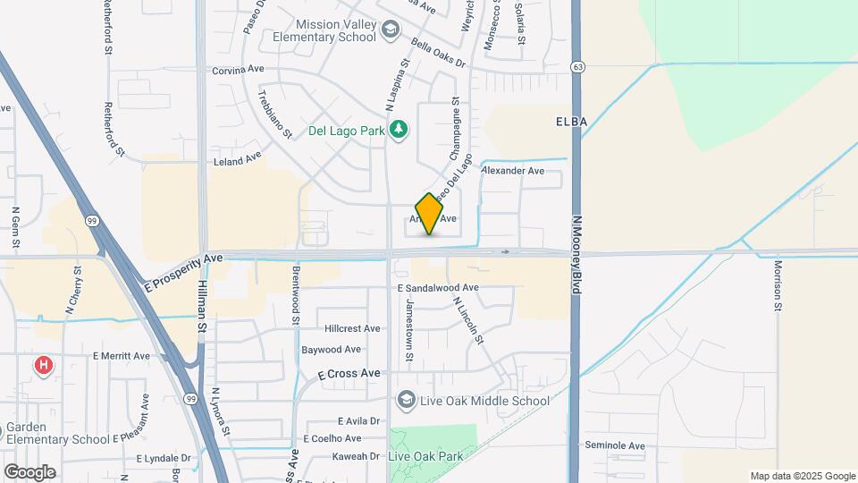 1765 Malvasia Ave Map and Location Details