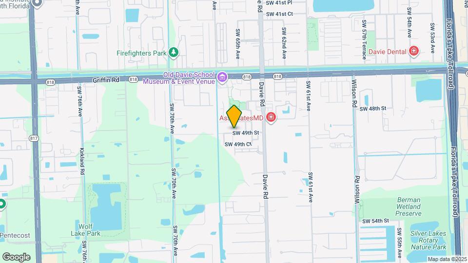 6625 SW 49th St Map and Location Details