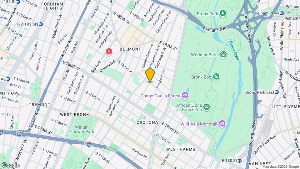 Clinton Arms Map and Location Details