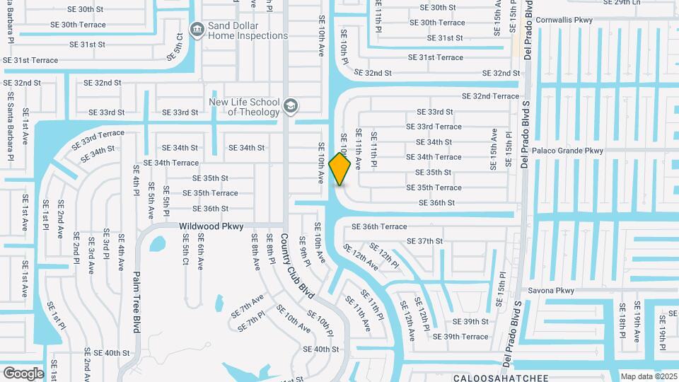 3520 SE 10th Pl Map and Location Details