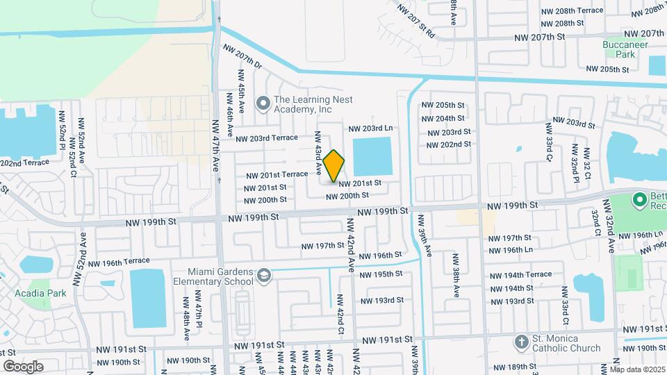 4254 NW 201st St Mapa y Detalles de la Ubicación