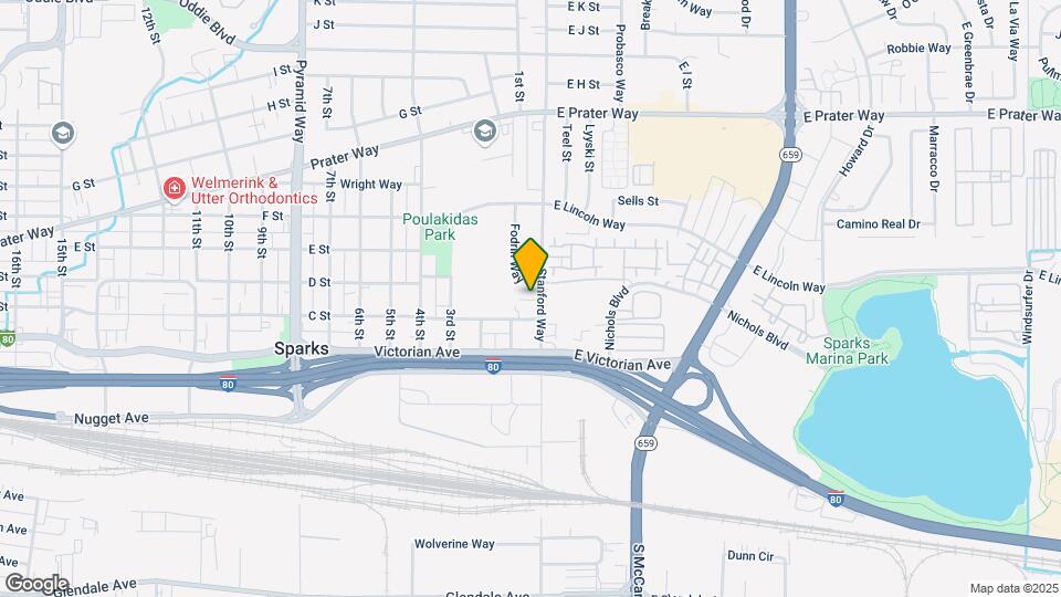 333 Stanford Way Mapa y Detalles de la Ubicación