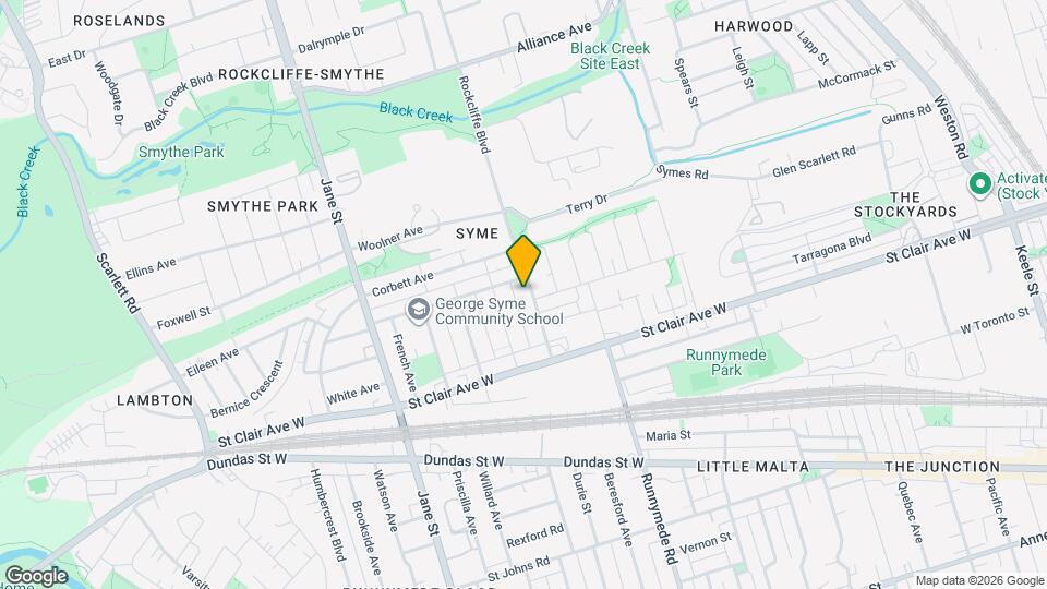 50 Castleton Avenue Map and Location Details