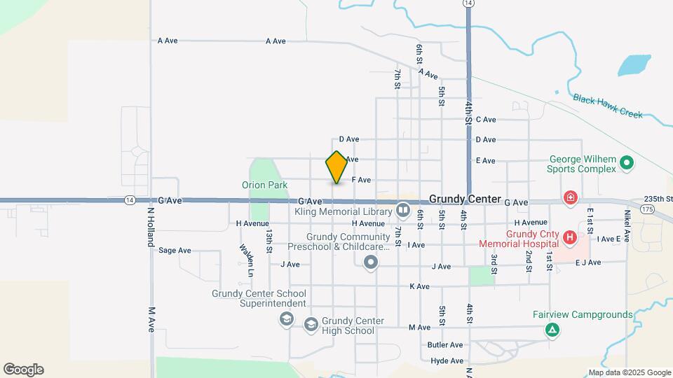 604 10th St Map and Location Details