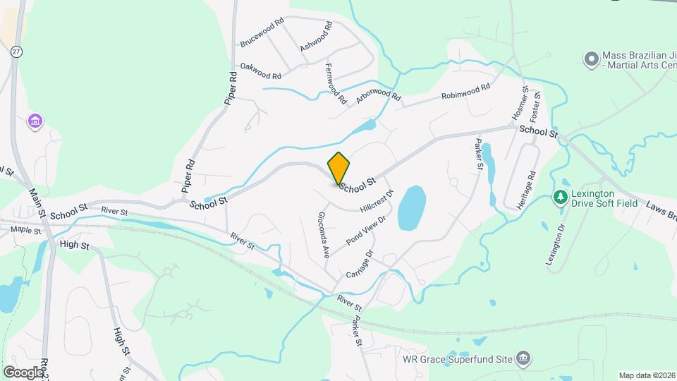 181 School St Map and Location Details