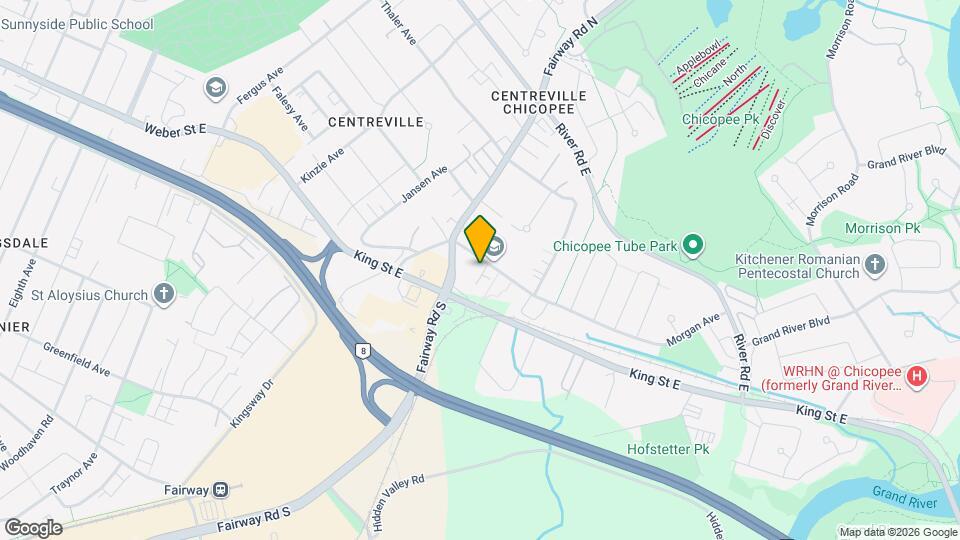 121 Morgan Ave Map and Location Details