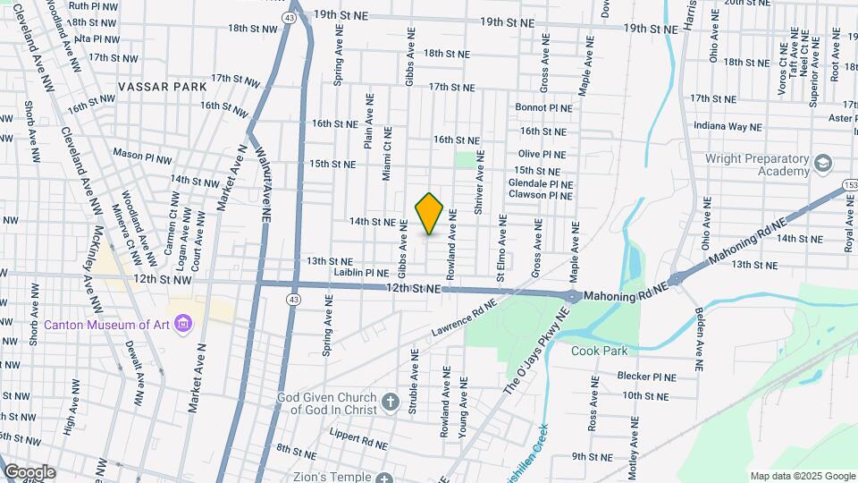 1328 Struble Ave NE Map and Location Details