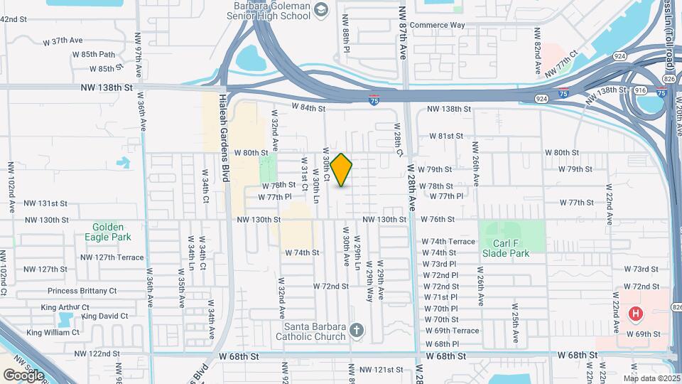 7755 W 30th Ct Mapa y Detalles de la Ubicación