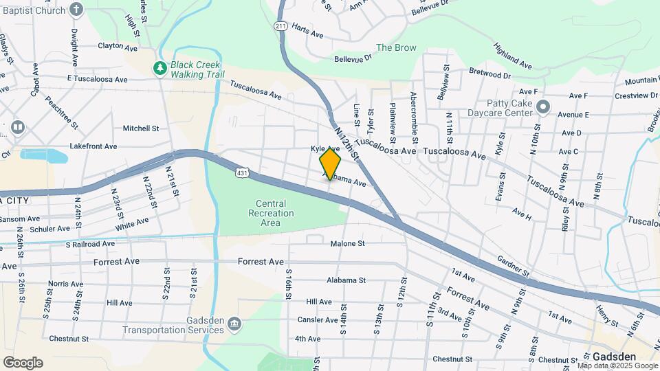 1209 W Meighan Blvd Map and Location Details