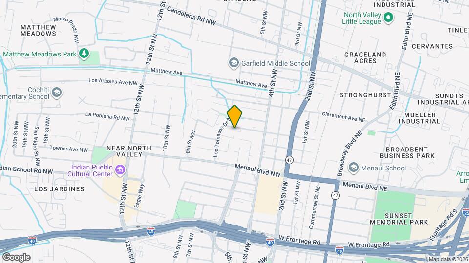 506 Phoenix Ave NW Map and Location Details