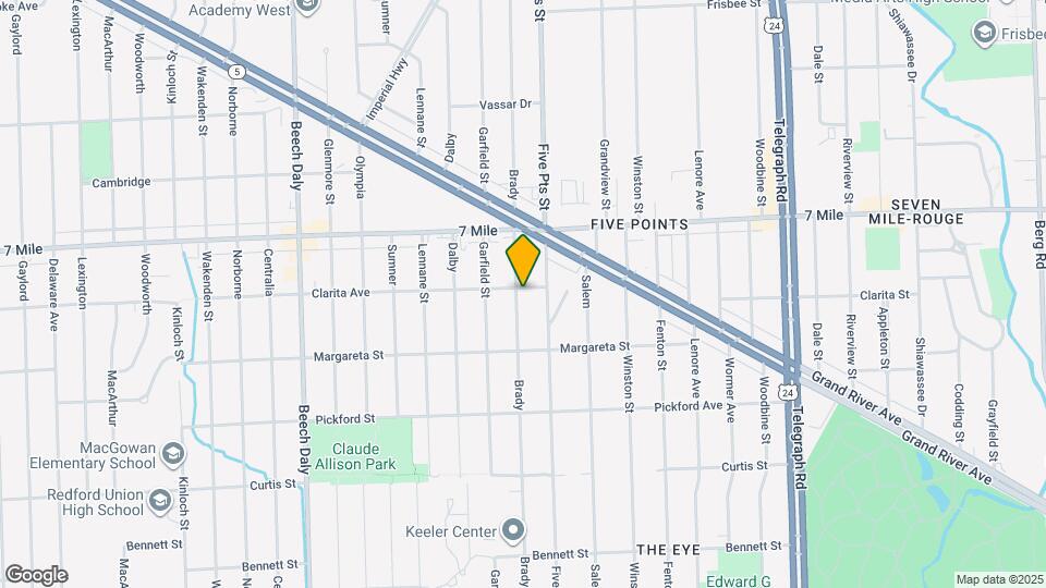 18712 Brady Mapa y Detalles de la Ubicación