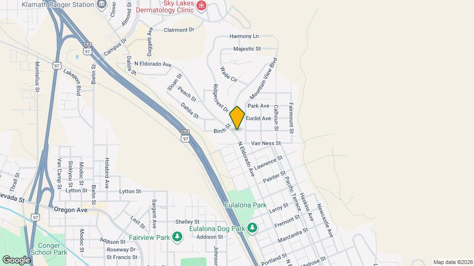 1745 N Eldorado Ave Map and Location Details