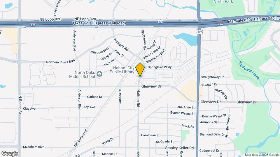 4704 Haltom Rd Map and Location Details