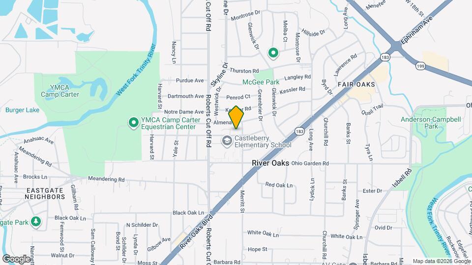 5108 Tulane Ave Map and Location Details