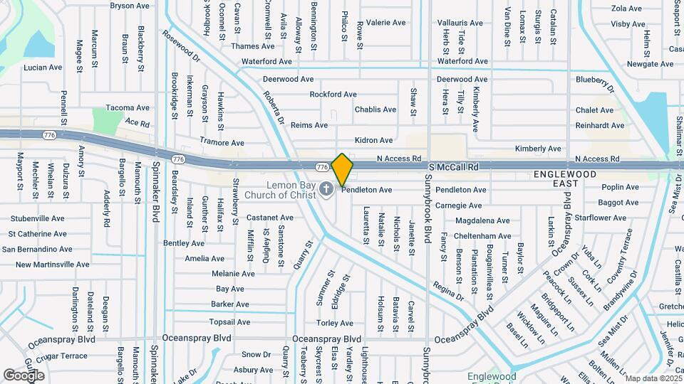 10365 Pendleton Ave Map and Location Details