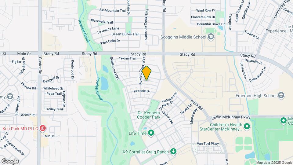 7804 Delaware Dr Map and Location Details