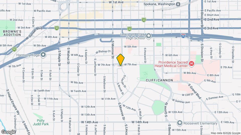 904 W Lincoln Pl, Unit 5 Map and Location Details