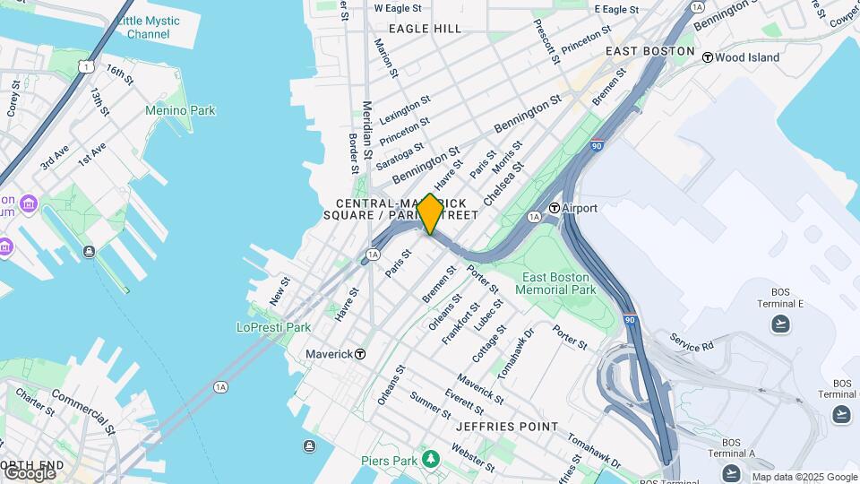 101 Porter St, Unit #1 Map and Location Details