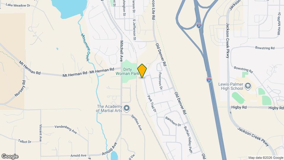 17170 Park Trail Dr Map and Location Details