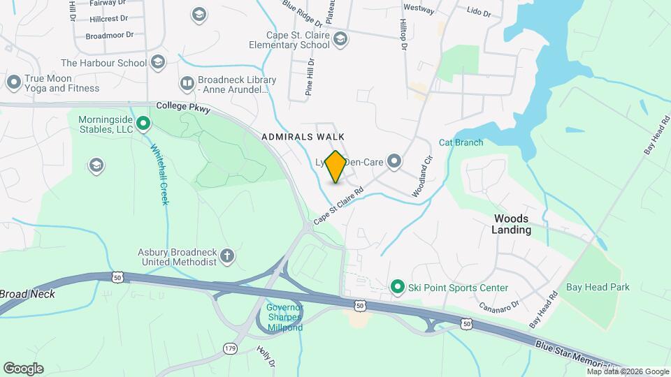 1382 Almond Dr Map and Location Details