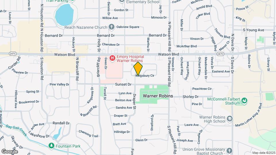 306 Kingsbury Cir Map and Location Details