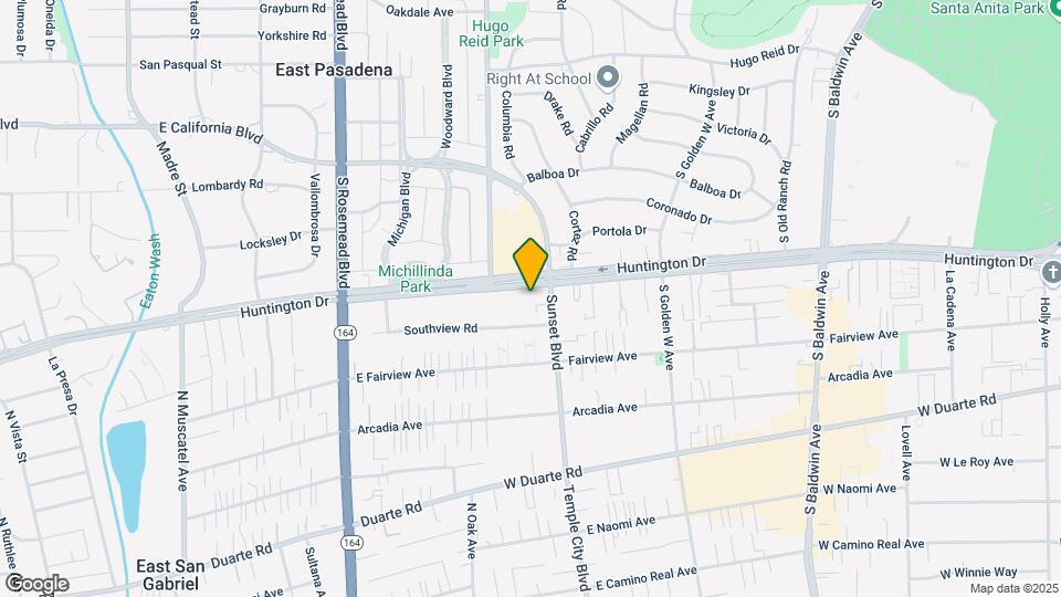 1116 W Huntington Dr Map and Location Details