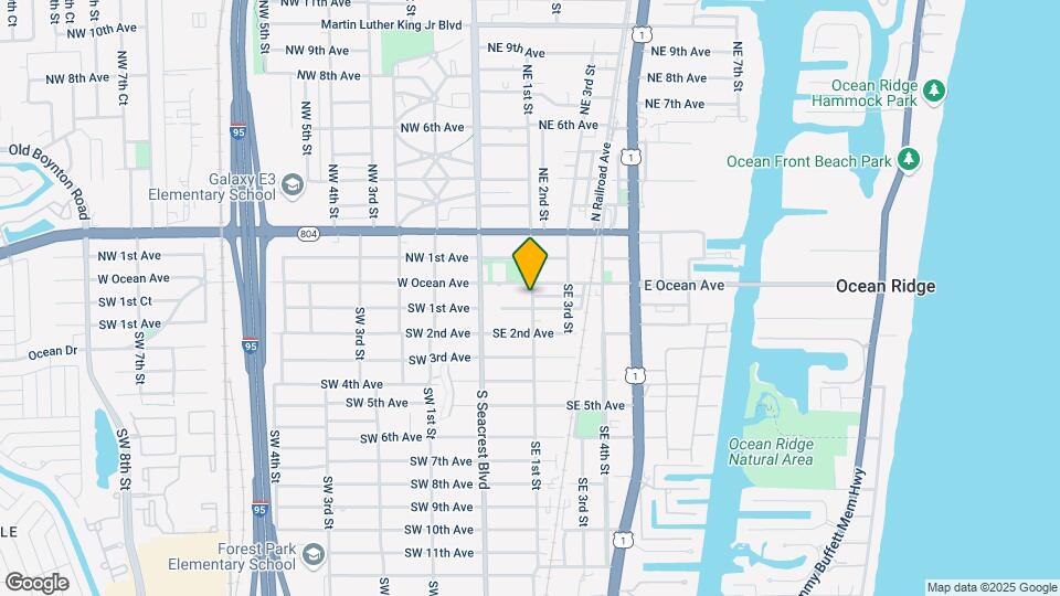 111 SE 1st St Map and Location Details