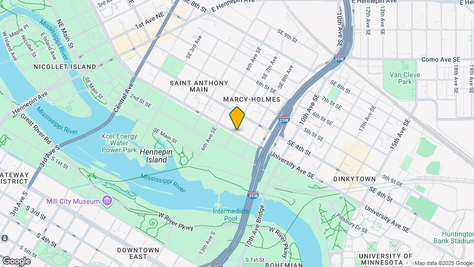 711 University Ave SE Map and Location Details