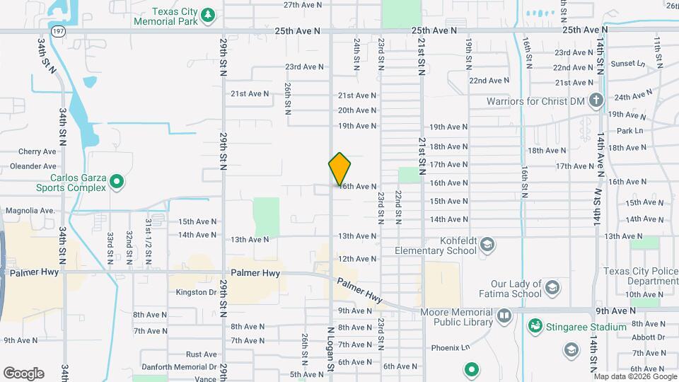 2421 16th Ave N Map and Location Details