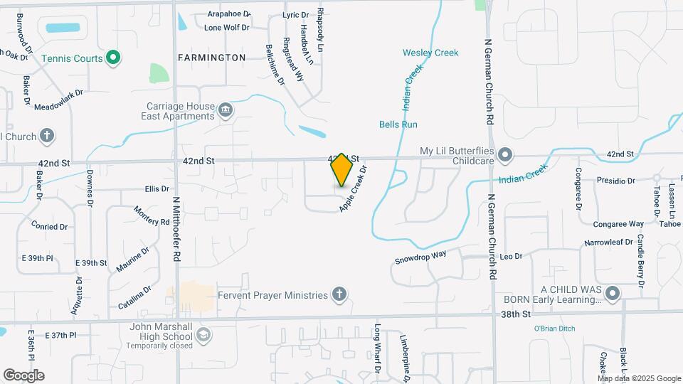 10510 Candy Apple Ln Map and Location Details