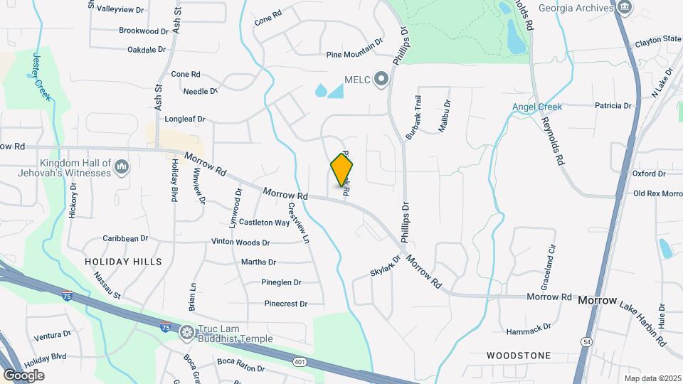 6071 Pinecreek Rd Map and Location Details