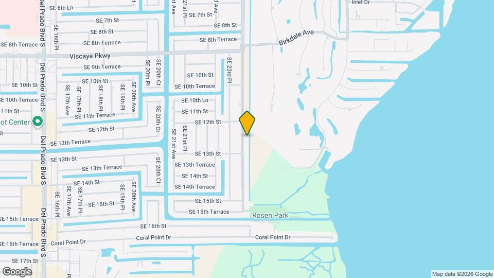 1225 SE 24th Ave Mapa y Detalles de la Ubicación