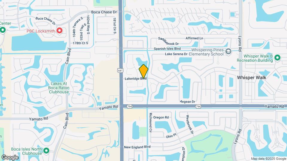 18766 Cloud Lake Cir Map and Location Details