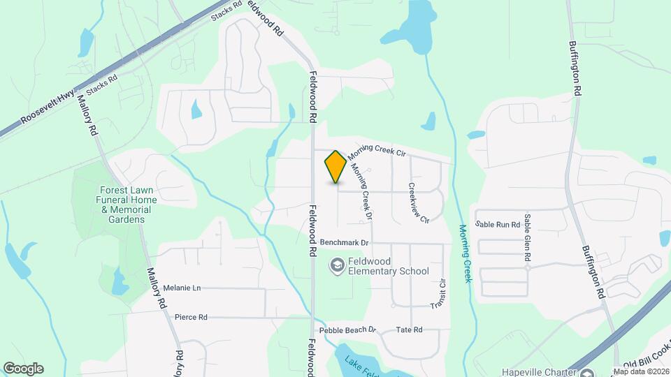 5595 Morning Creek Cir Map and Location Details